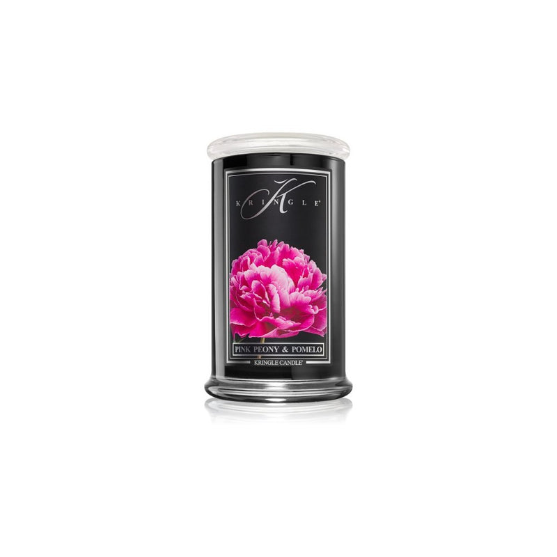 Kringle Candle Pink Peony &amp; Pomelo 623 g — Duftkerze 