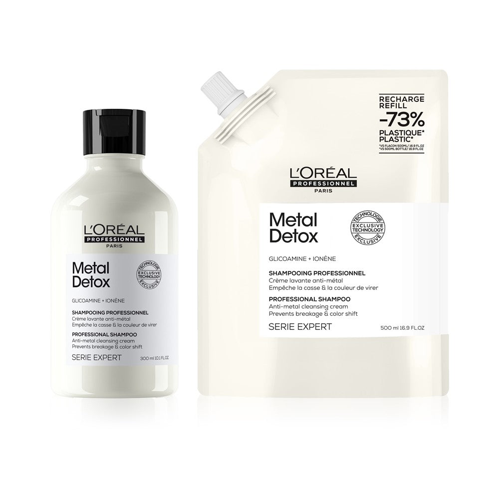 L’Oréal Professionnel Serie Expert Metal Detox οικονομικό πακέτο με σαμπουάν και ανταλλακτικό 