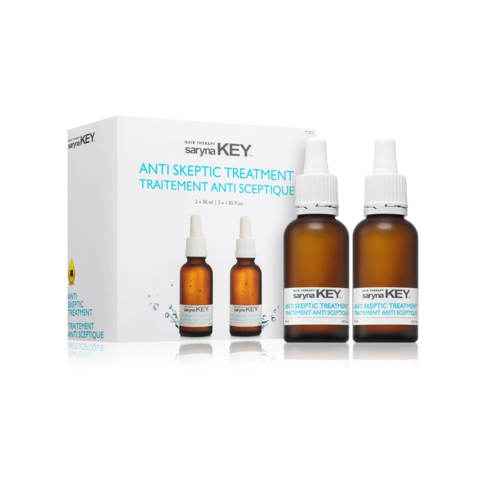 Saryna Key Unique Pro Anti Skeptic anti-håravfall behandling 2× 30 ml 