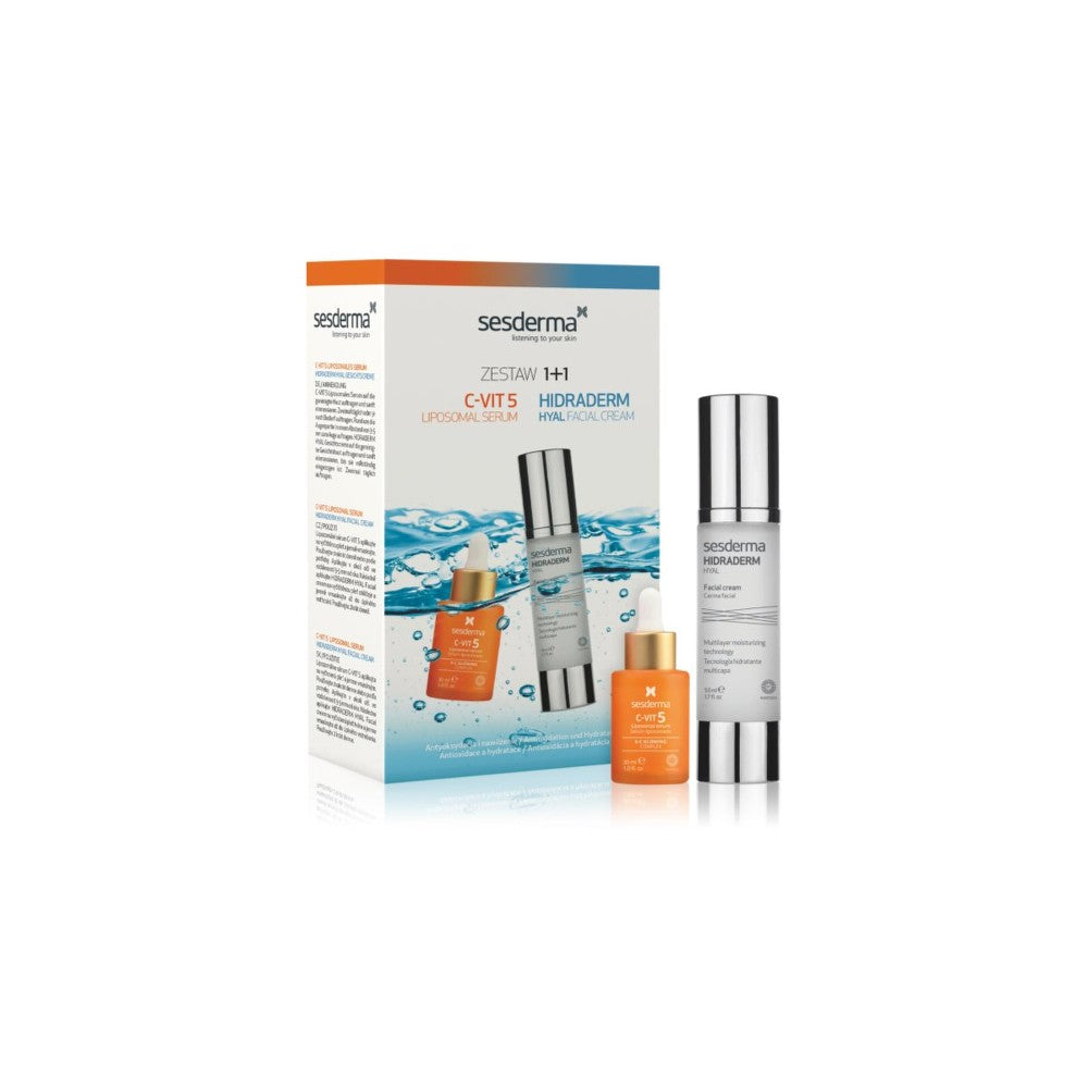 Sesderma Set C-Vit 5 + Hidraderm Hyal 2 Stk. — Geschenkset 
