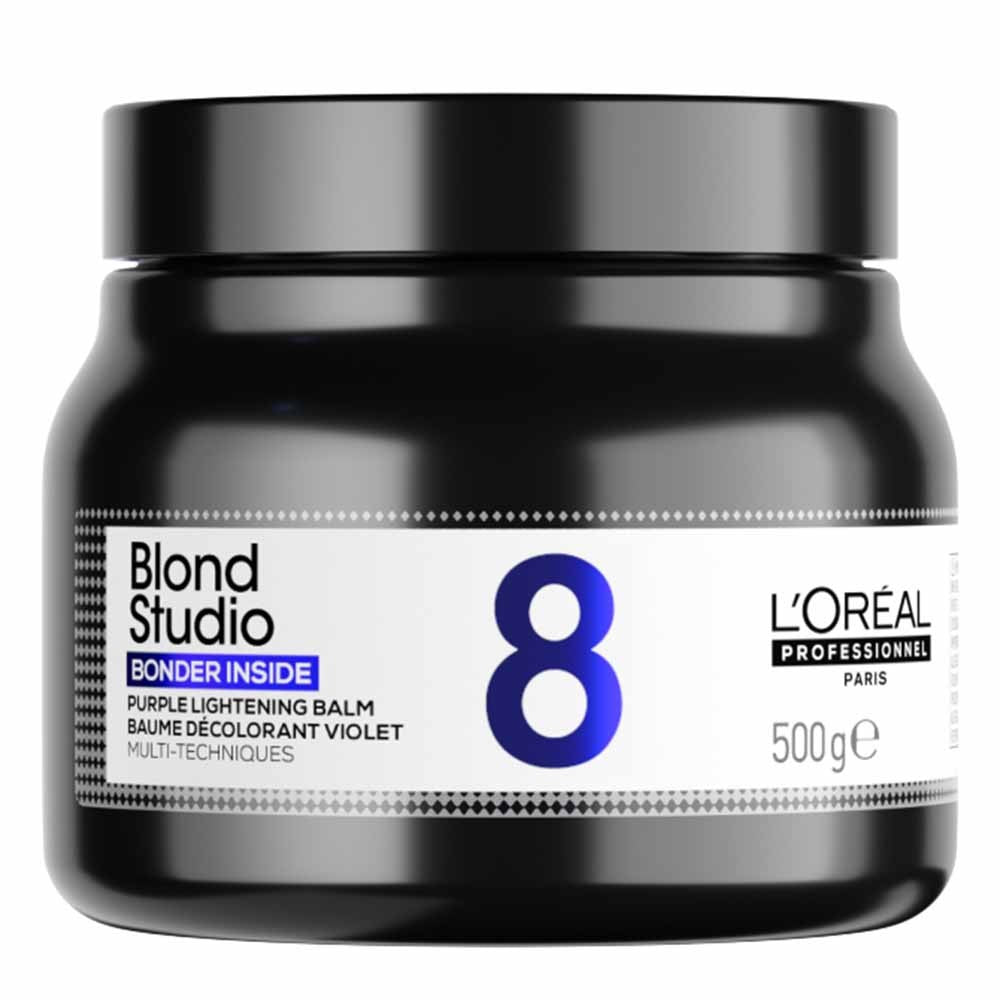 ロレアル プロフェッショナル、ブロンド スタジオ 8、脱色剤、ヘア用オキシダントクリーム、500ml 