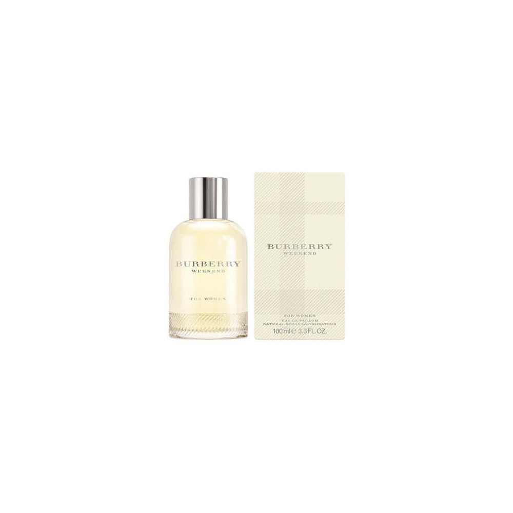 Burberry Eau de parfum Weekend for Women förpackning 100 ml 