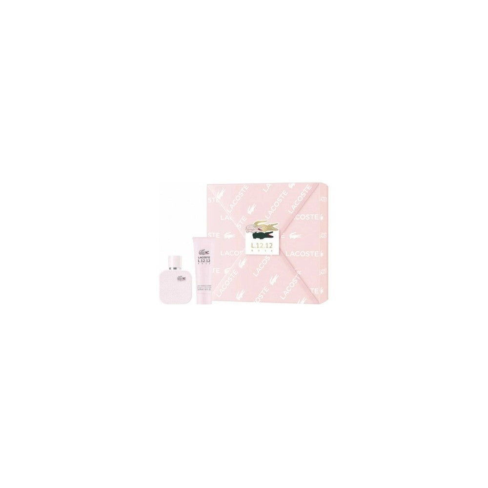 Lacoste Rose for Her  conjunto eau de parfum 50 ml e loção corporal 50 ml - 50 ml 