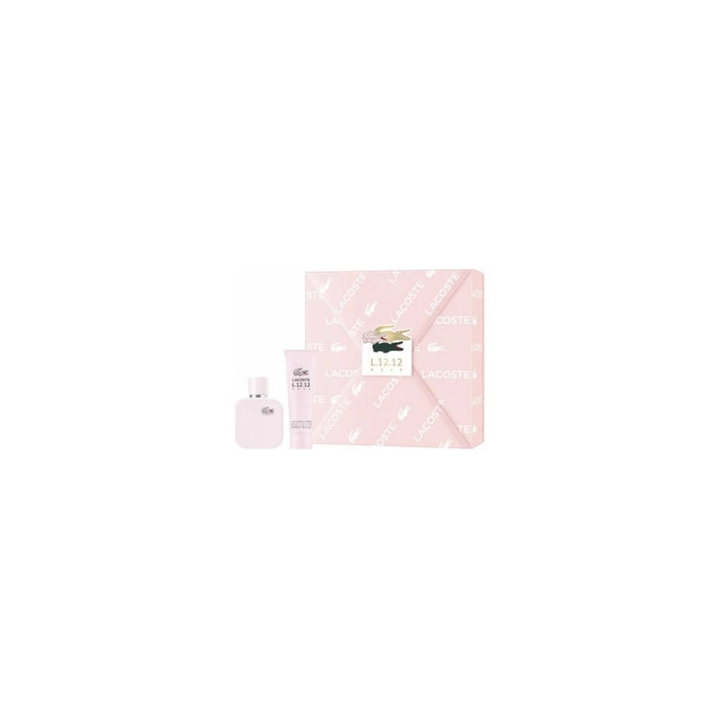 Lacoste Rose for Her  conjunto eau de parfum 50 ml e loção corporal 50 ml - 50 ml 