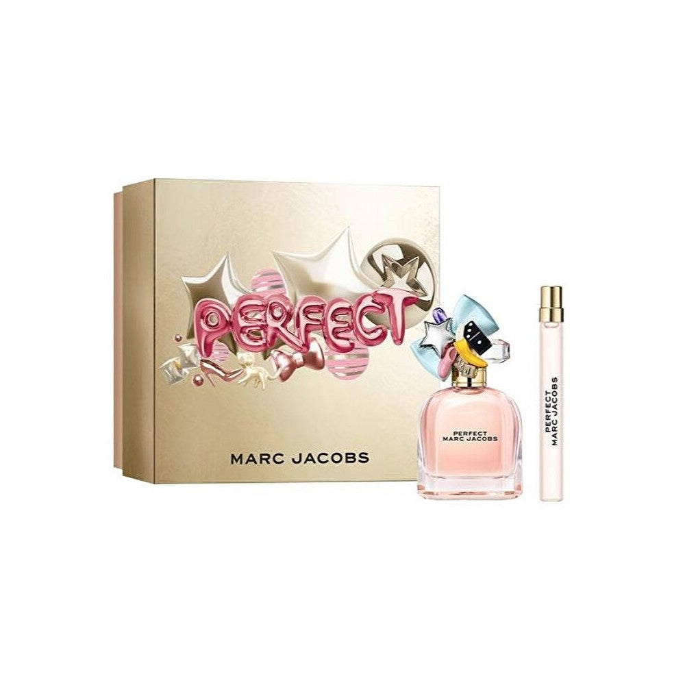 Marc jacobs Conjunto de presente perfeito eau de parfum 50 ml e eau de parfum em miniatura 10 ml 