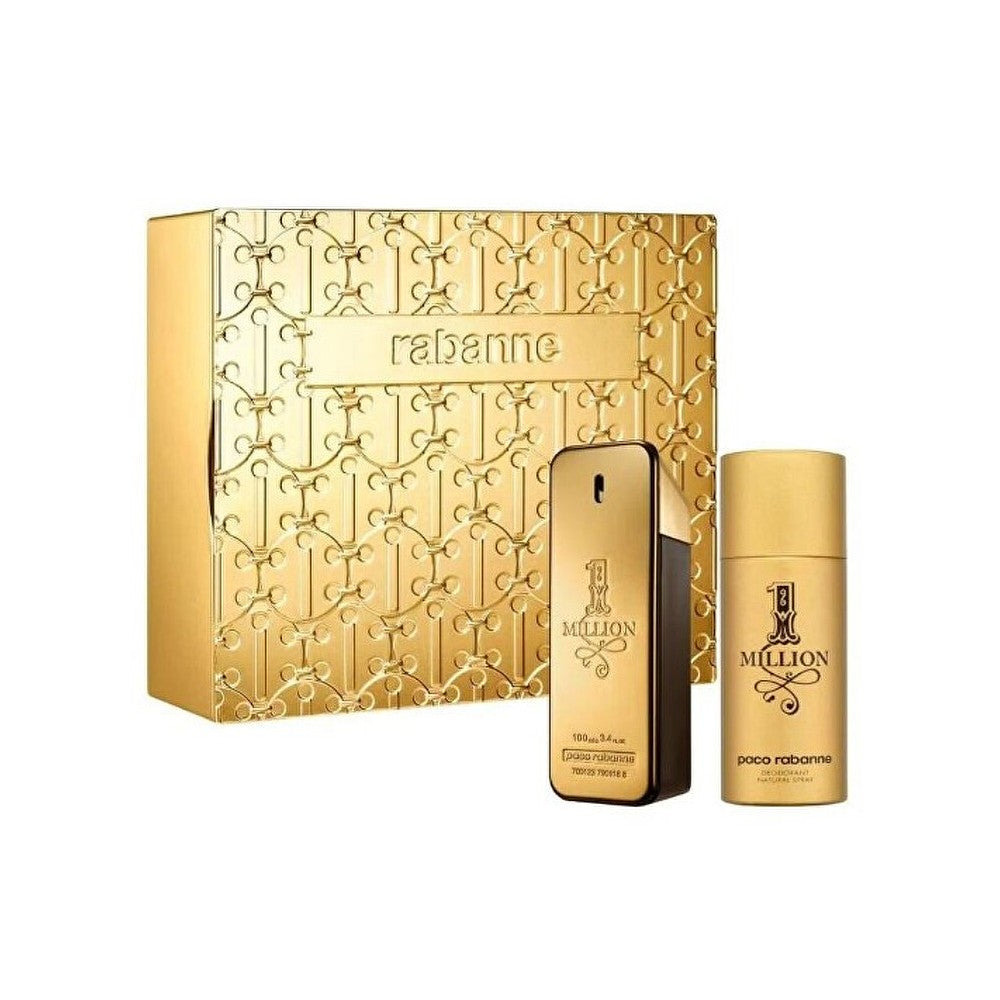 Paco rabanne 1 Million Set 100 ml eau de toilette och deodorant 1 Million 150 ml - 100 ml 