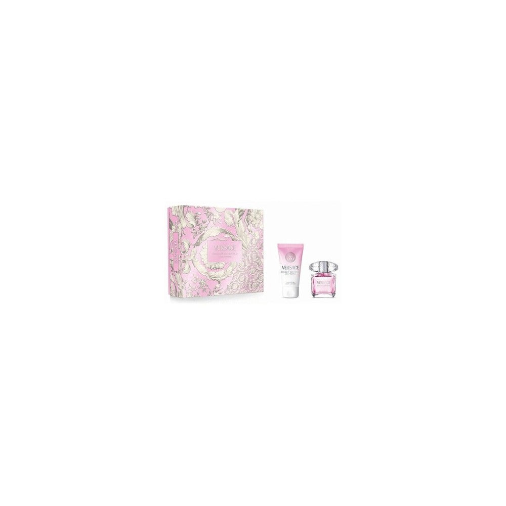 Versace ブライトクリスタル セット オードトワレ 50ml とブライトクリスタル ボディローション 50ml 