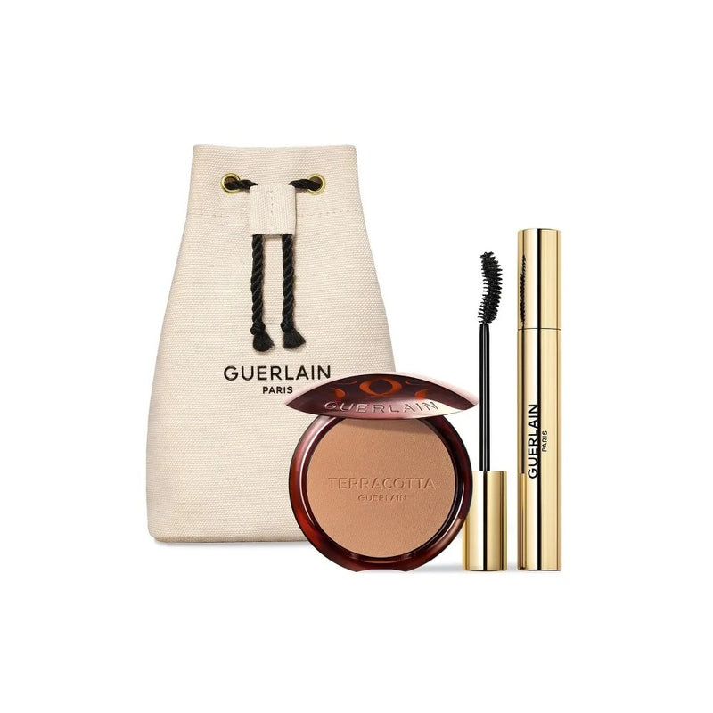 Guerlain Terracotta X Noir G 03 - Medium Guld Presentask 