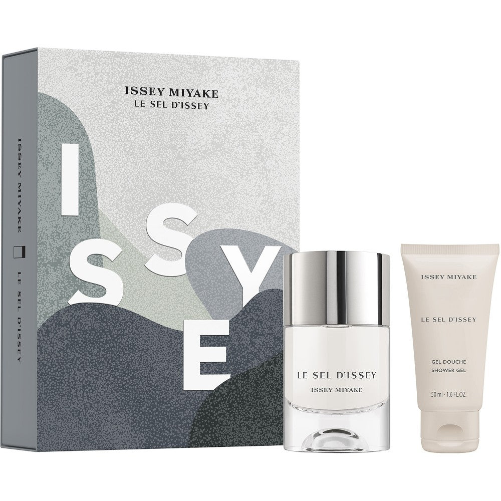 Issey miyake Zestaw Le Sel Eau De Toilette 50ml + Żel pod prysznic 50ml 
