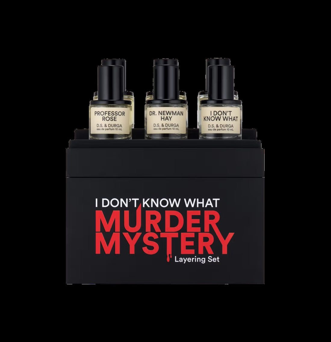 D.s. &amp; durga Murder Mistery Layering Set 6 x 10 ML 
