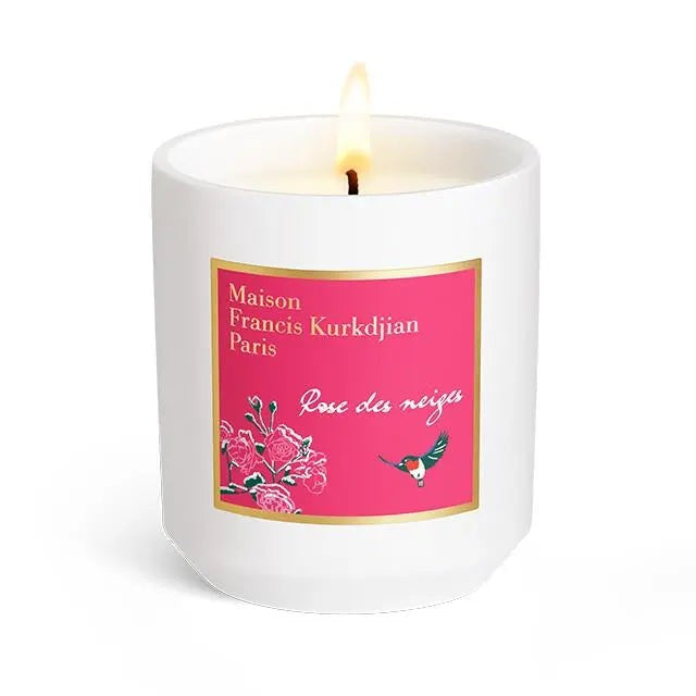 Maison Francis Kurkdjian Rose de Neiges 280 g — Kerze 