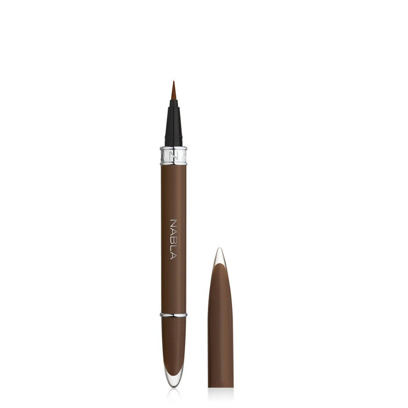 Nabla True Signature Liner - Vannfast Presisjonsflytende Eyeliner Deep Brown 0.7 G 