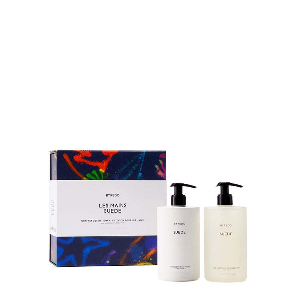 Set med tvål och handlotion Byredo Suede 2025 