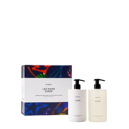 Byredo Set Zeep en Handlotion Suede — Cadeauset