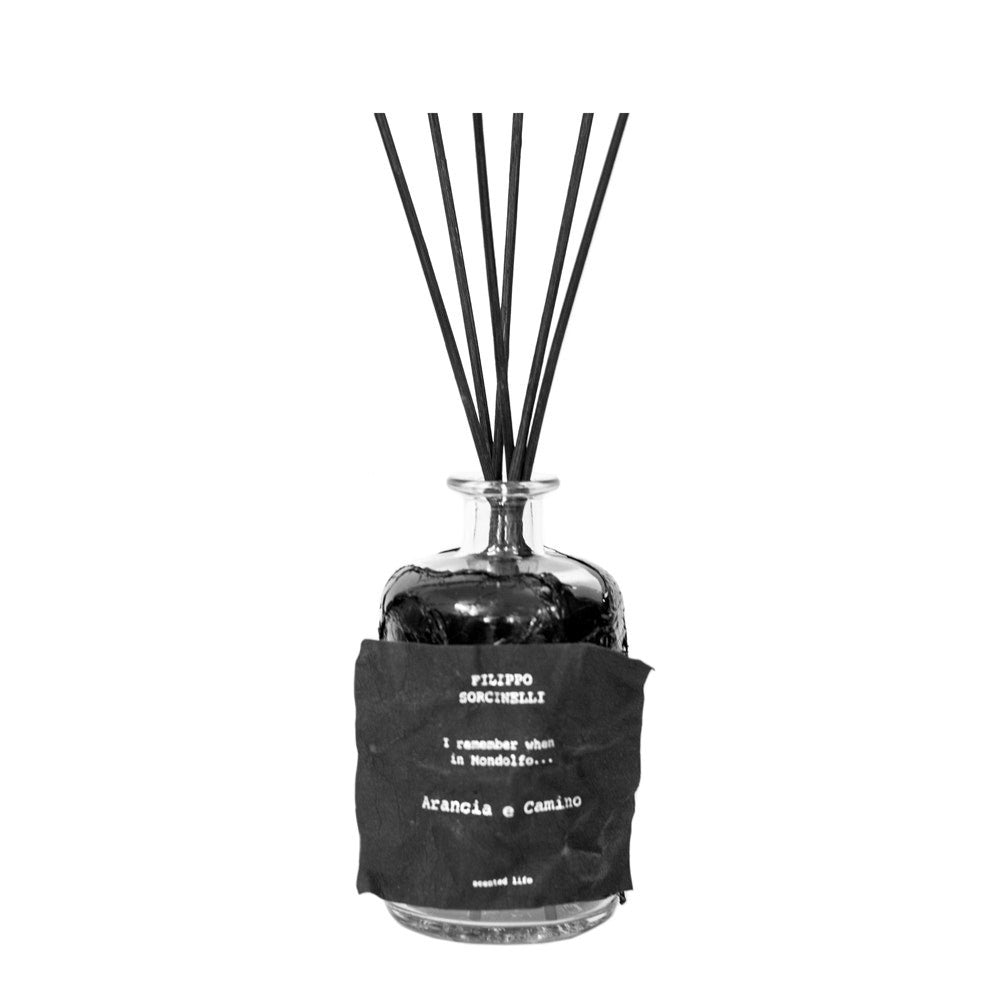 Filippo sorcinelli Diffuseur Orange et Cheminée 500 ml 