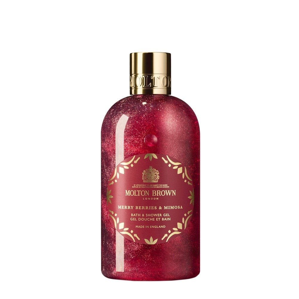 Molton Brown Merry Berries &amp; Mimosa Αφρόλουτρο και Γέλη Σαμπουάν 