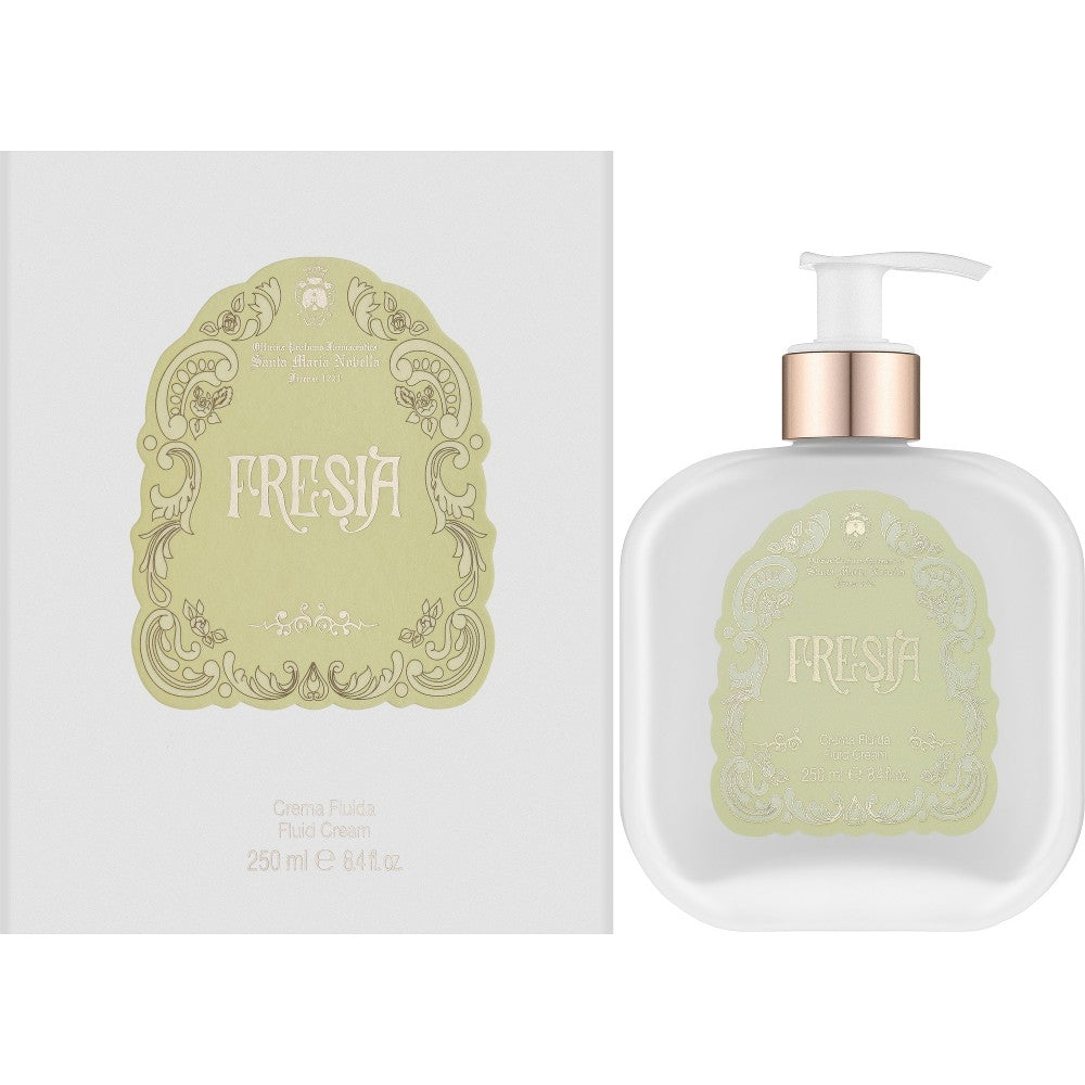 Santa maria novella Fresia Flydende Creme 250 ml Glas 