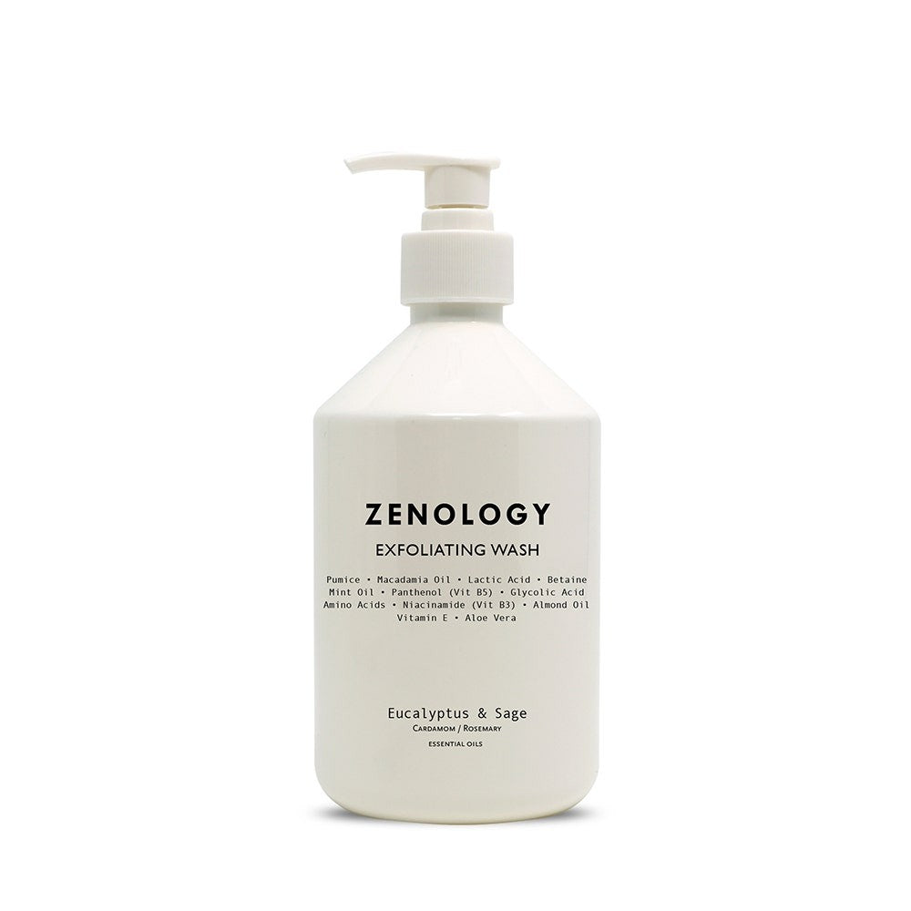 Zenology Exfoliërende reiniger met eucalyptus en salie 