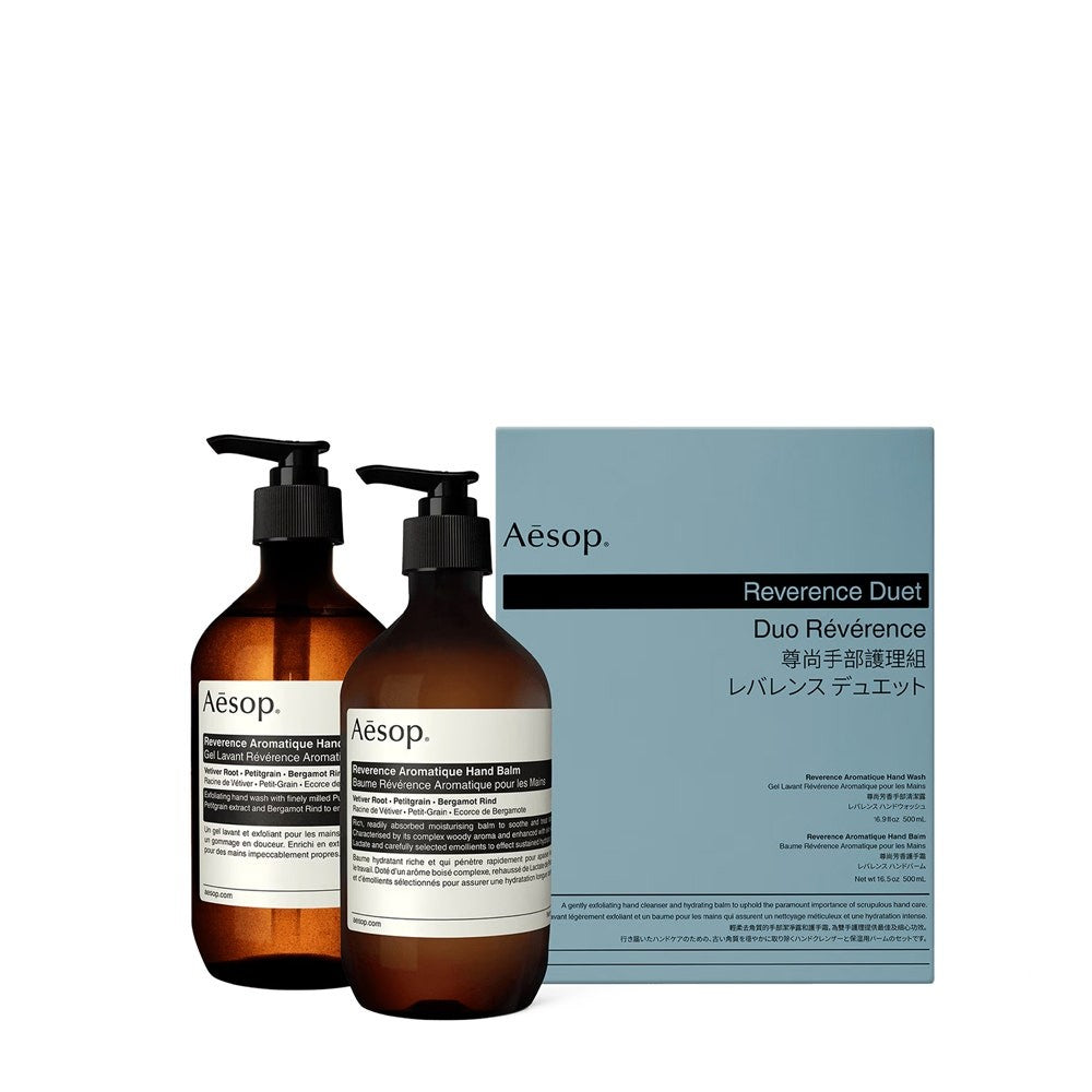 Aesop Reverence Duet ansikt 