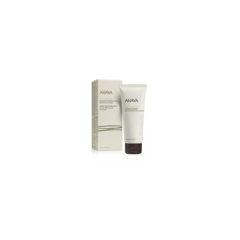 Ahava Time To Revitalize Κρέμα σύσφιξης για λαιμό και ντεκολτέ 75 ml 