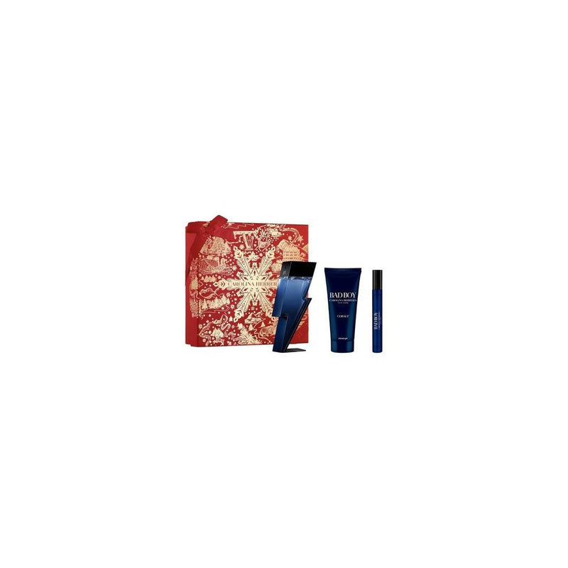 Carolina Herrera Bad Boy Cobalt Men’s 3-Piece Set 100 ml — Eau de Parfum 