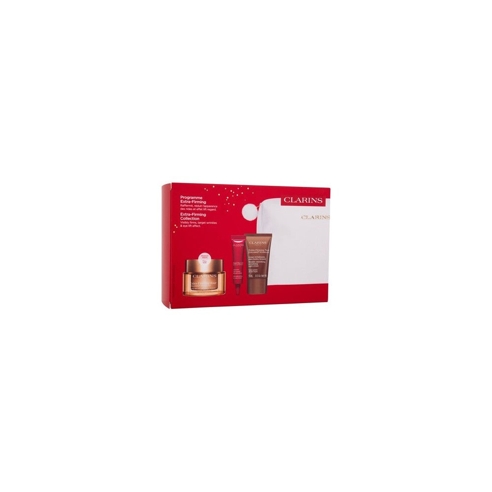 Clarins Extra Uppstramande Dagkräm Alla Hudtyper 50ml Set 5 Stycken 