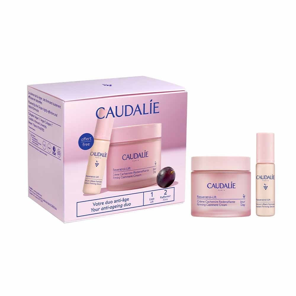 Caudalie Resveratrol-Lift Cashmere Fastighetskräm 50ml Set 2 Stycken 