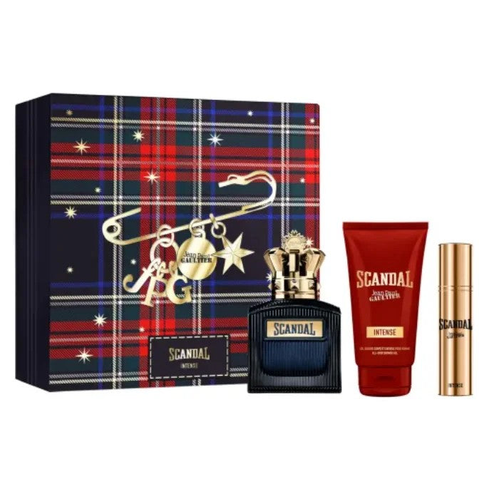 Jean Paul Gaultier سكندال بور أوم إنتنس بخاخ عطر 100 مل مجموعة من 3 قطع 