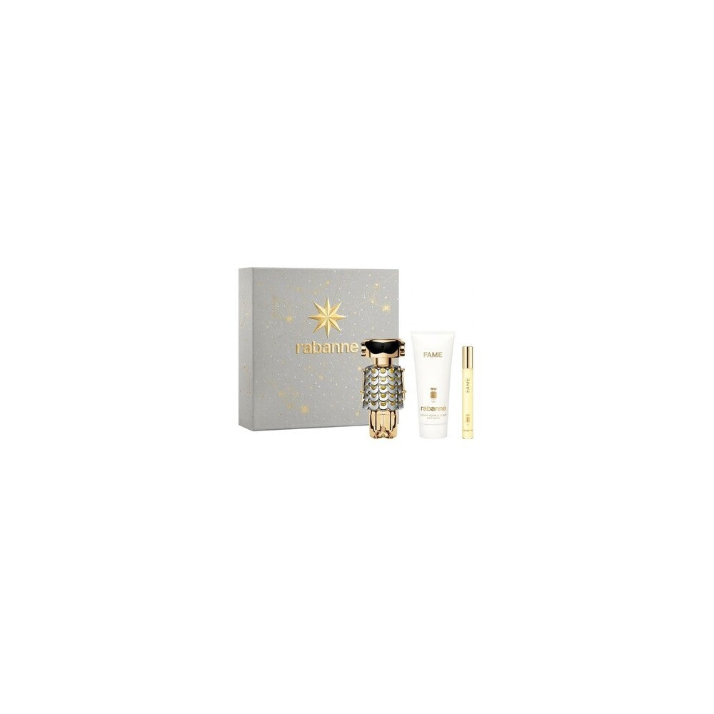 Paco Rabanne Fame Eau de Parfum 50 ml — 3-teiliges Set 