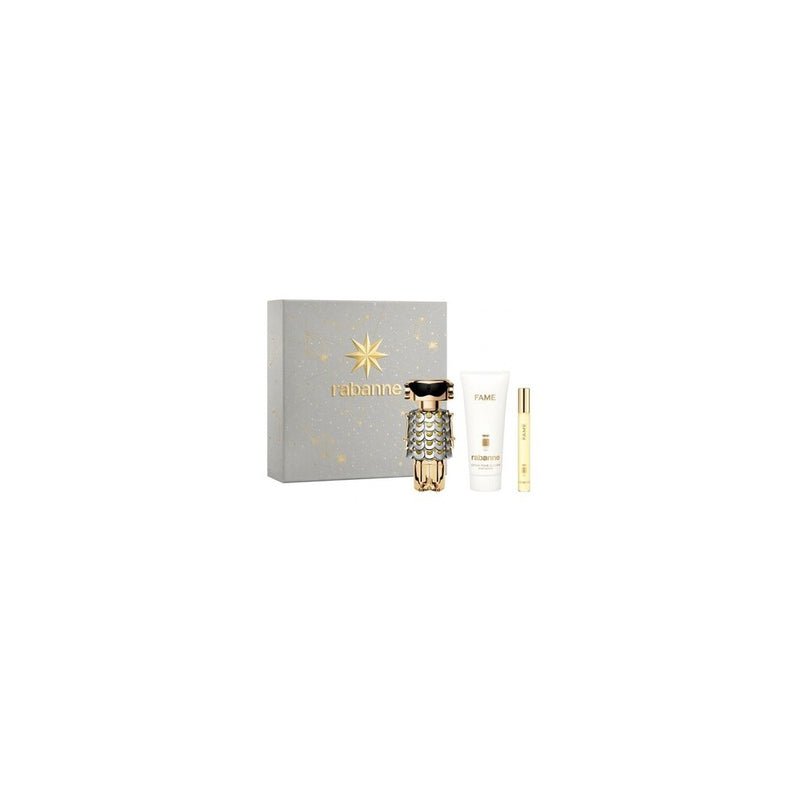 Paco Rabanne Fame Eau de Parfum 50 ml — 3-teiliges Set 