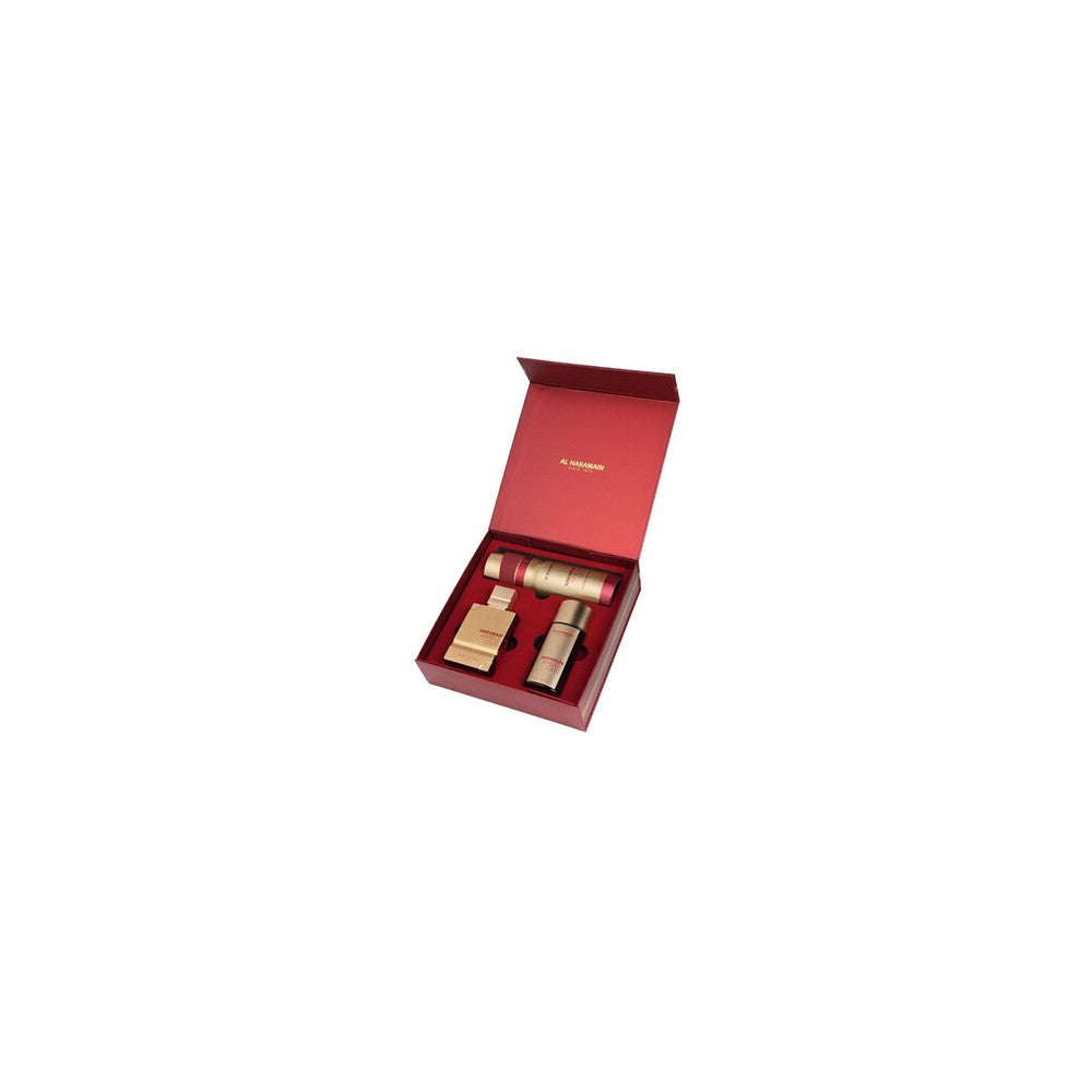 Al haramain Amber Oud Ruby Edition - EDP 75 ml + EDP 30 ml + déodorant spray 200 ml 