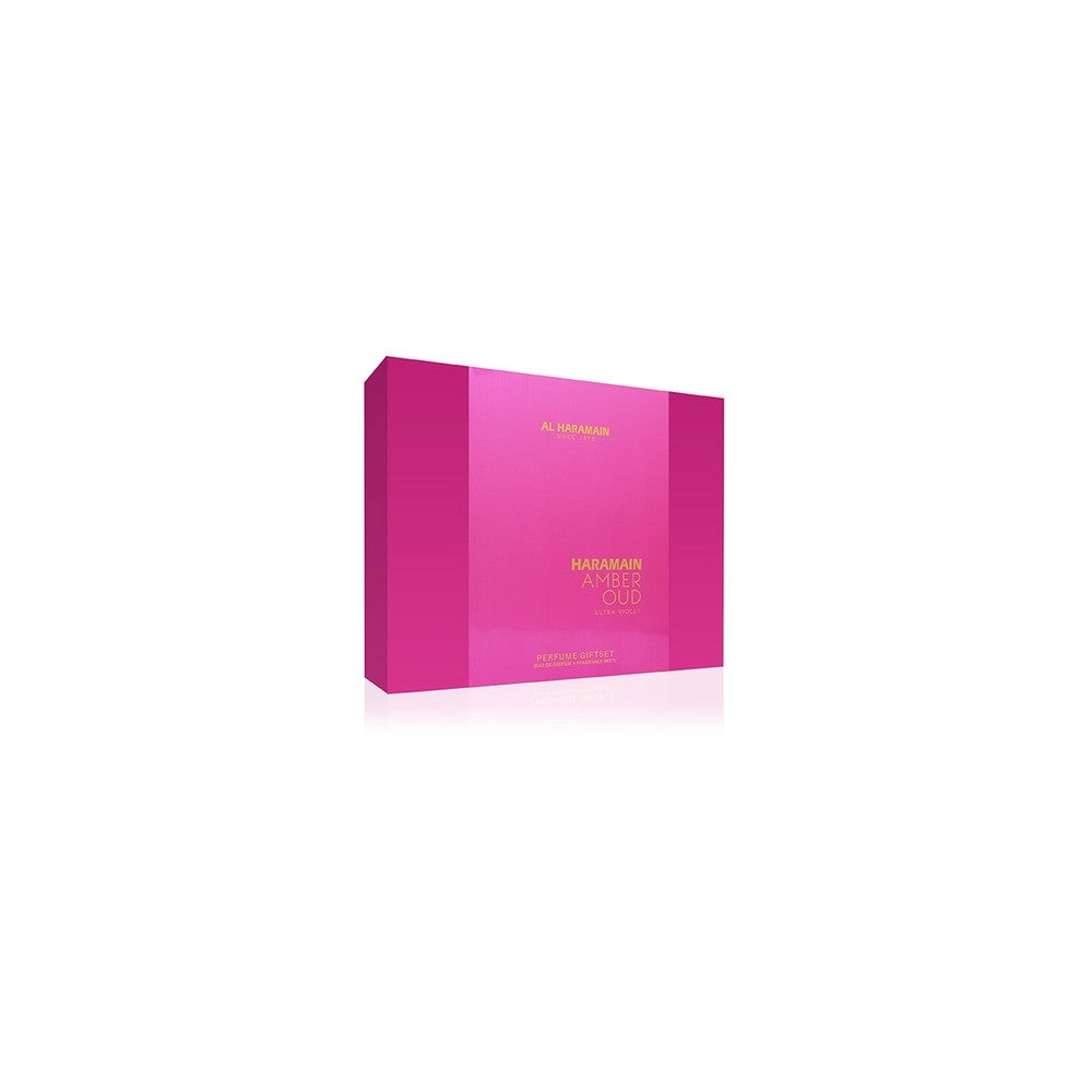 Al haramain Amber Oud Ultra Violet - EDP 75 ml + EDP 30 ml + 향수 스프레이 250 ml 
