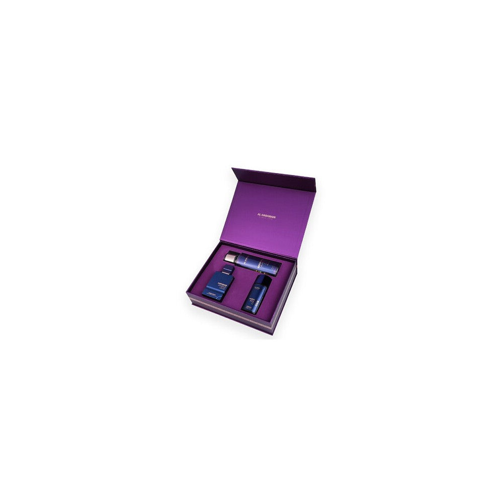 Al haramain Amber Oud Dubai Night - 향수 추출물 75 ml + 향수 추출물 30 ml + 향수 스프레이 250 ml 