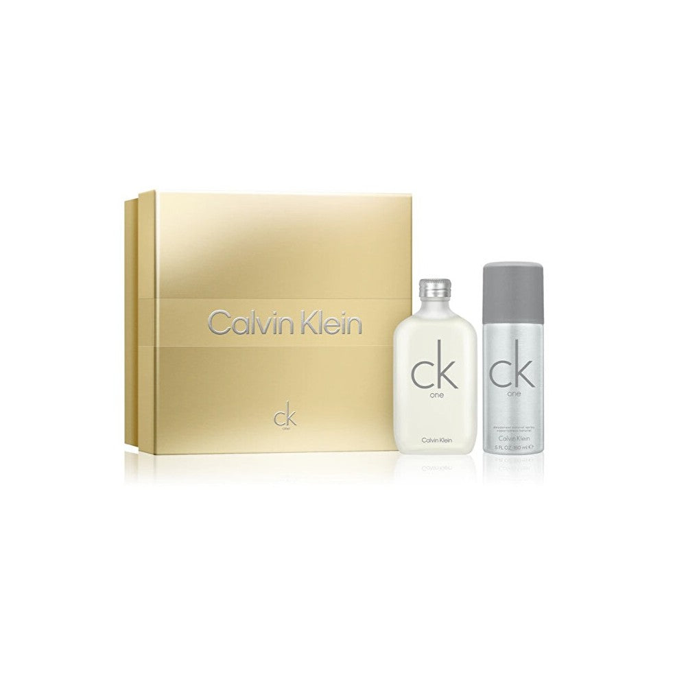 Calvin klein CK One - EDT 100 ml + 喷雾除臭剂 150 ml 