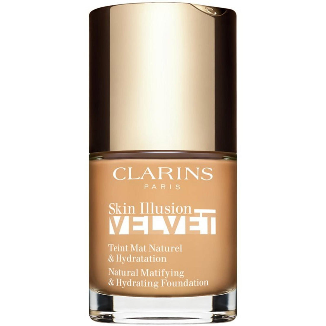 Clarins Skin Illusion Velvet (Матирующий и увлажняющий натуральный тональный крем) 30 мл - Оттенок: 110.5W 