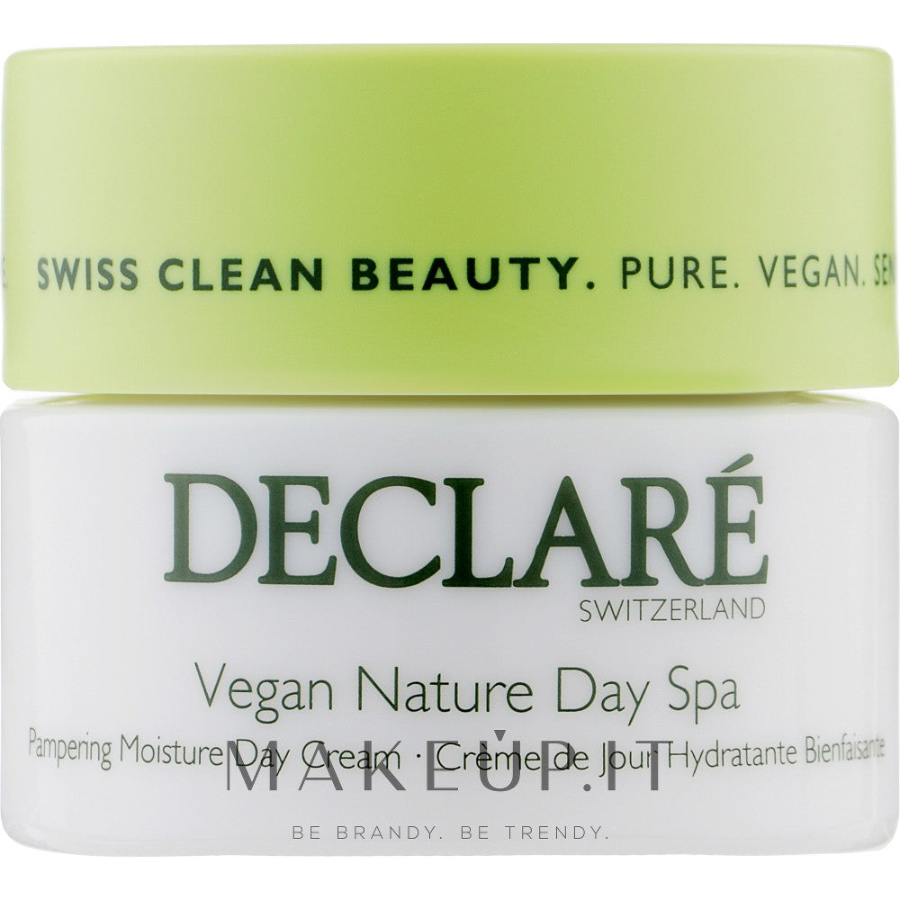 Declaré Herkkäihoisille tarkoitettu päivävoide Vegan Nature Spa (Lempeä päivävoide) 50 ml 