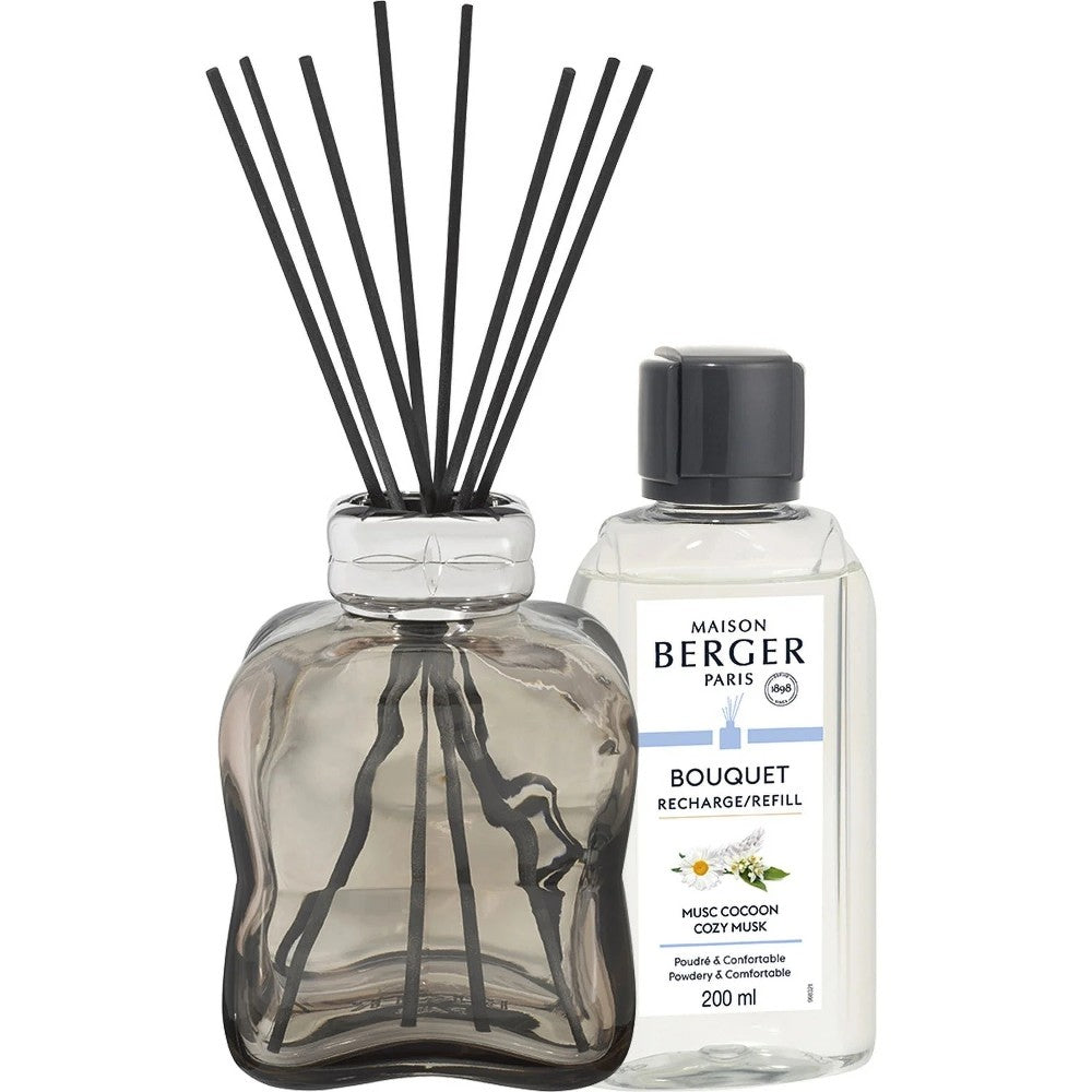 Maison Berger Paris Set regalo diffusore Cosy Brown + ricarica Cozy Musk 200 ml