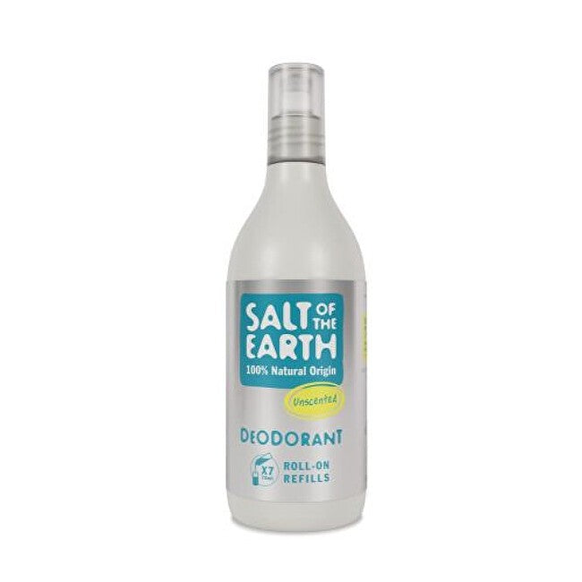 Salt of the earth Recarga para desodorizante roll-on natural sem perfume (Recargas Deo Roll-on) 525 ml 