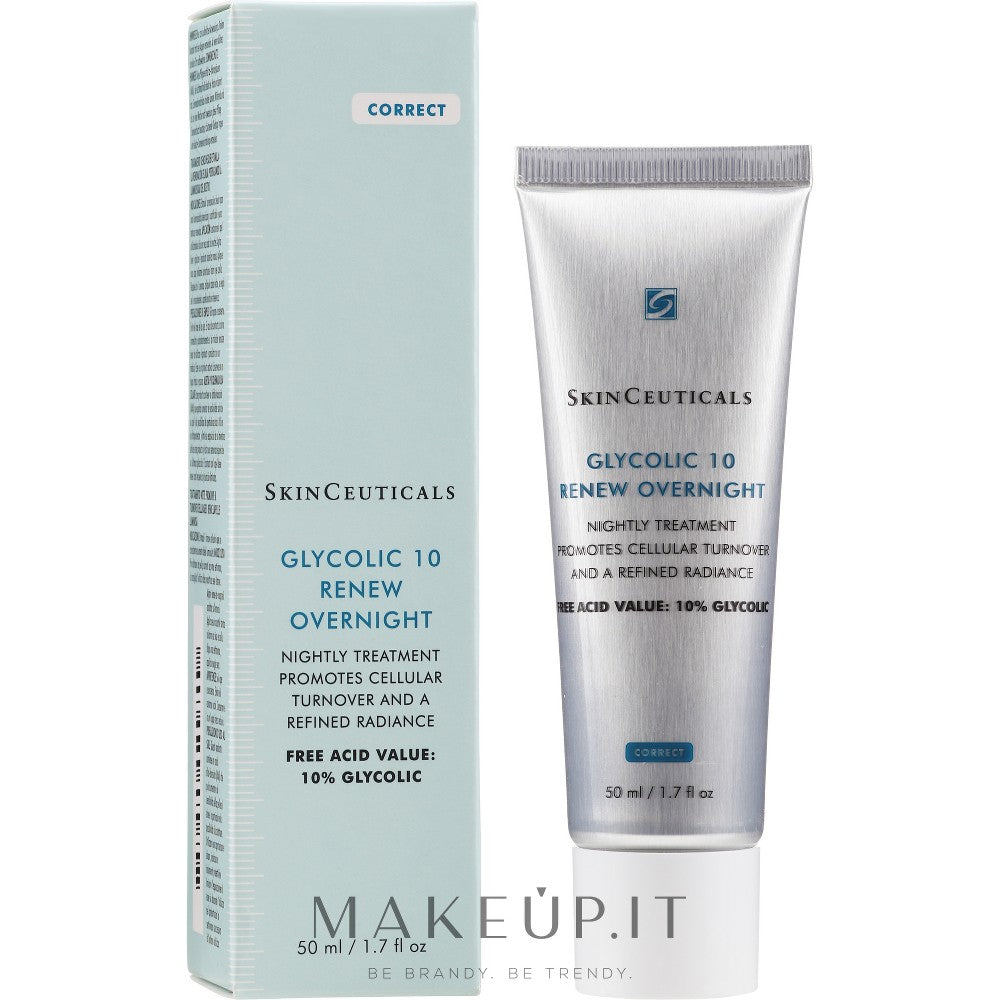 Skinceuticals Krem na noc Glycolic 10 Renew Overnight (kuracja na noc) 50 ml 