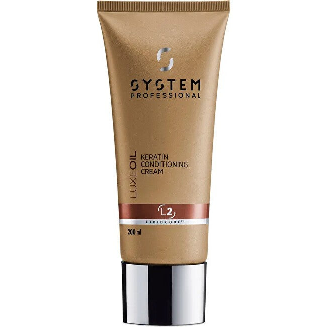 System professional Balsám s Keratin LuxeOil (Kondicionační krém s keratinem) - Objem: 1000 ml 