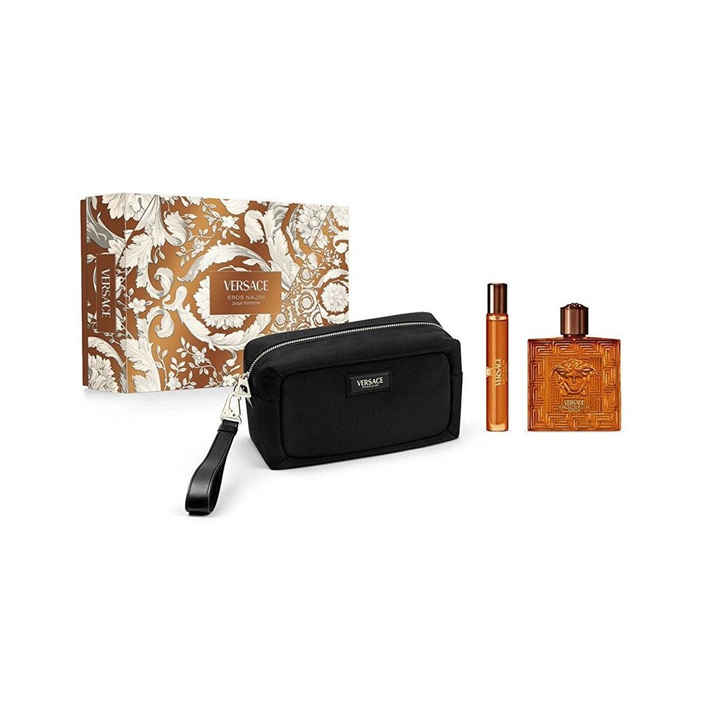 Versace Eros Najim Pour Homme - parfume 100 ml + parfume 10 ml + toilettaske 