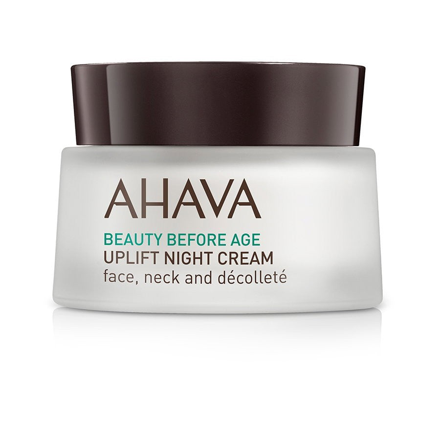 Ahava Beauty Before Age קרם לילה לחות טבעוני לפנים ולצוואר 50 ml 