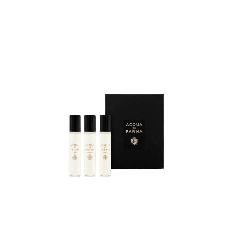 Acqua di parma セット Acqua di Parma: Signatures Of The Sun Eau De Parfum Unisex 12 ml + Yuzu Eau De Parfum 12 ml + Osmanthus Eau De Parfum 12 ml 