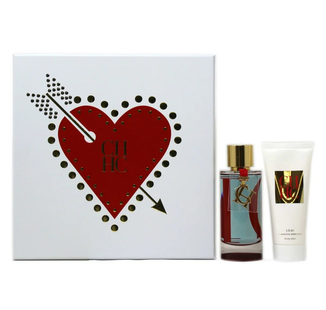 Carolina Herrera Sett: Eau de Toilette for kvinner 100 ml + Bodylotion 100 ml 