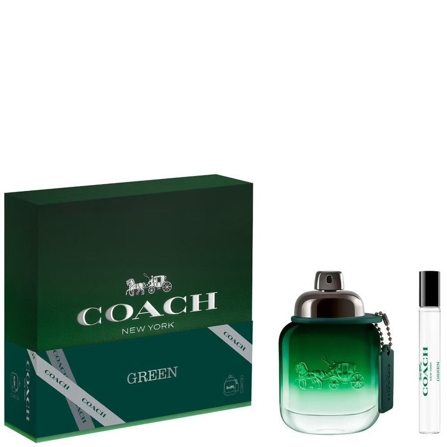 Coach Set Coach: Eau de Toilette voor heren Green 100 ml + Eau de Toilette voor heren Green 10 ml 