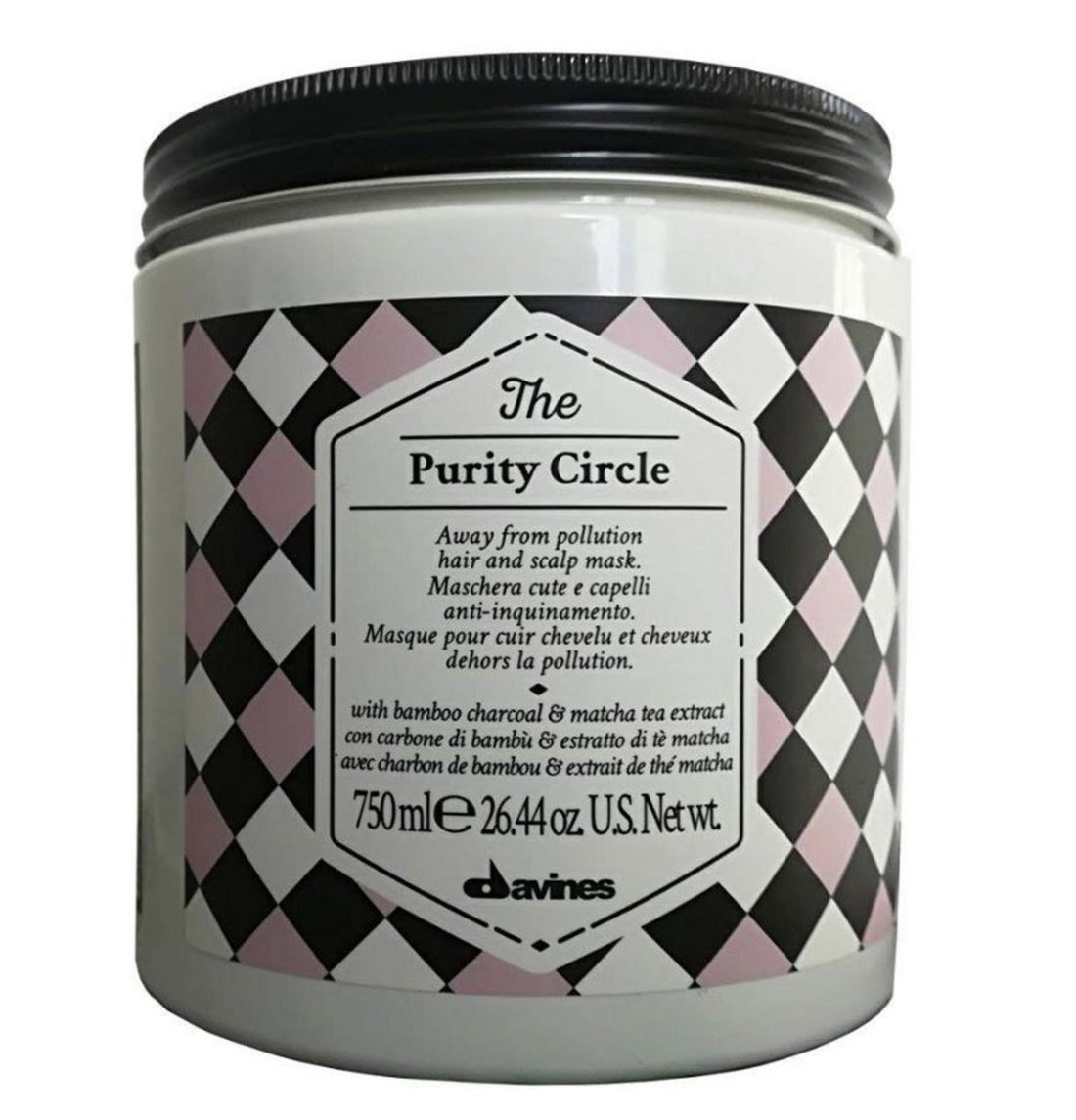 Davines The Purity Circle Scalp Treatment Cream Mask Detoxifying 750 ml 