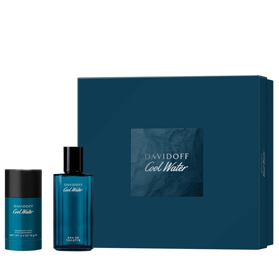 Davidoff Set Davidoff: Cool Water Eau De Toilette Heren 75 ml + Cool Water 24h Protection Deodorant Stick Heren 75 g 