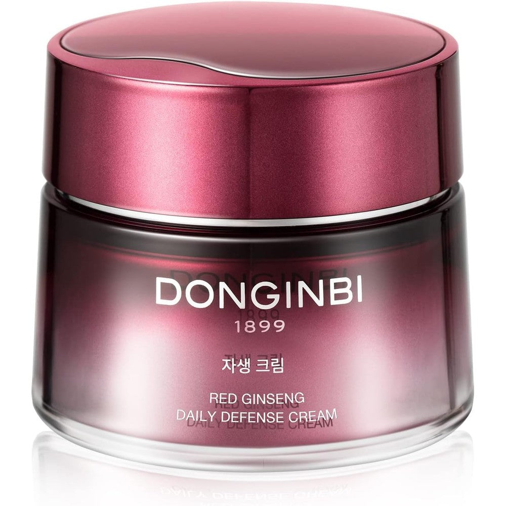 Donginbi Crème anti-rides et raffermissante pour le visage au ginseng rouge Daily Defense 25 ml 