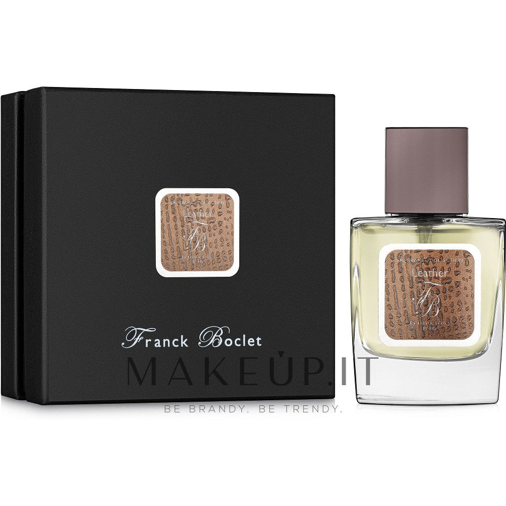 فرانك بوكليه مجموعة العطور - Leather Eau de Parfum للجنسين 50 مل 