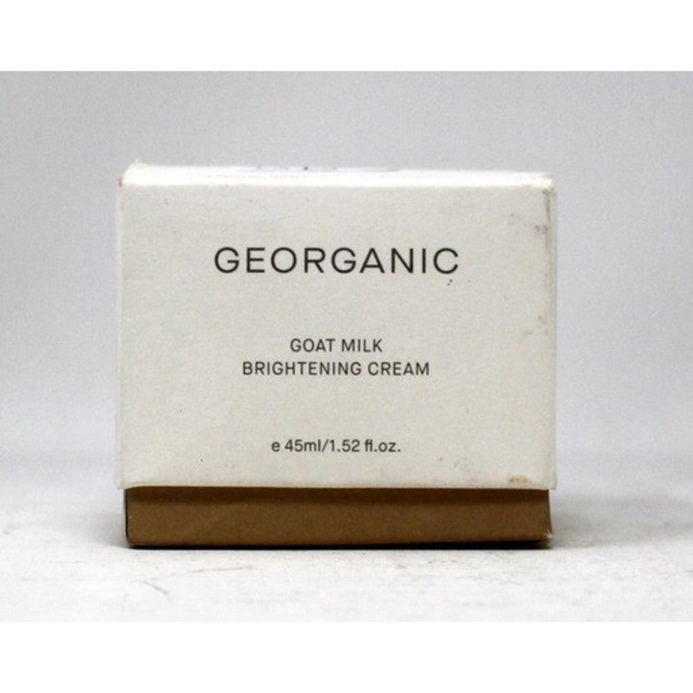 Georganic Opplysende lysnende ansiktskrem med geitemelk 45 ml 